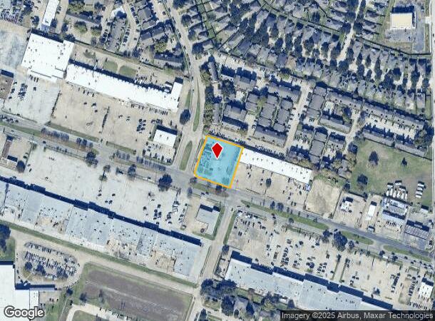  12590 Bissonnet St, Houston, TX Parcel Map