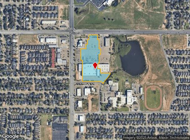  3307 98Th St, Lubbock, TX Parcel Map