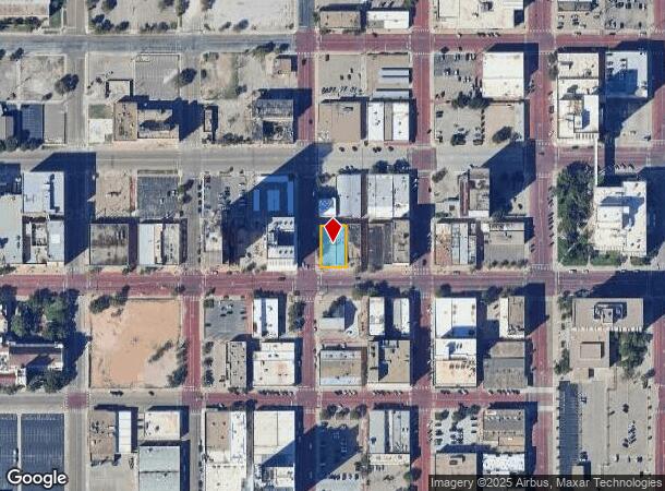 1116 Broadway, Lubbock, TX Parcel Map