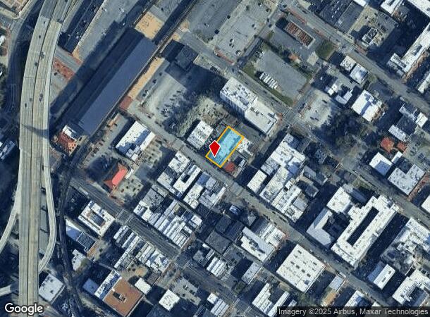  1710 E Franklin St, Richmond, VA Parcel Map