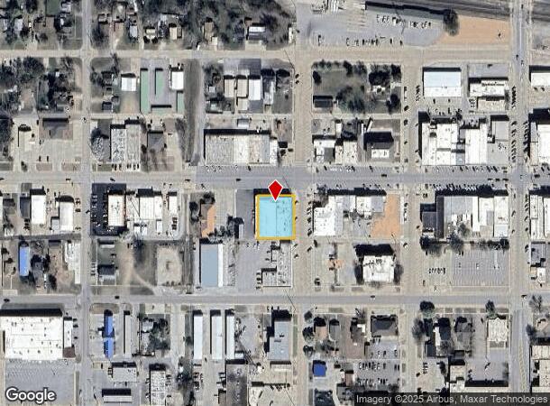 1107 Main St, Woodward, OK Parcel Map