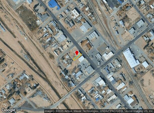 124 W Main St, Fabens, TX Parcel Map