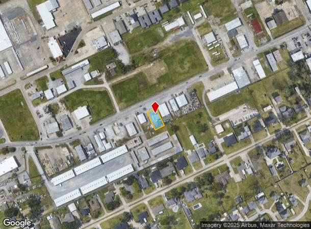  130 N Hollywood Rd, Houma, LA Parcel Map