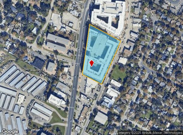 6701 Burnet Rd, Austin, TX Parcel Map