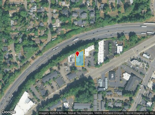 4633 Sw Huber St, Portland, OR Parcel Map