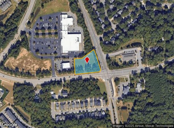  1111 Old Raleigh Rd, Apex, NC Parcel Map