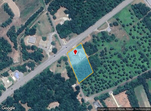 10105 N Highway 17, Mc Clellanville, SC Parcel Map