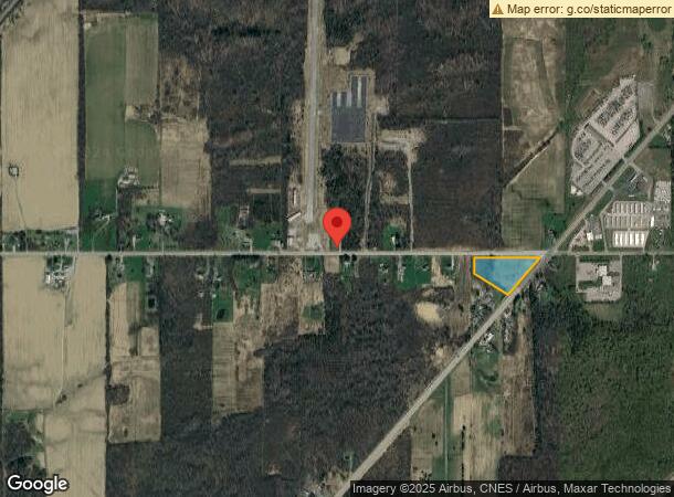  1621 Eden Evans Center Rd, Angola, NY Parcel Map