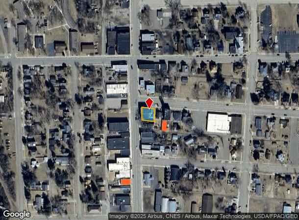 224 N Broadway St, Stanley, WI Parcel Map