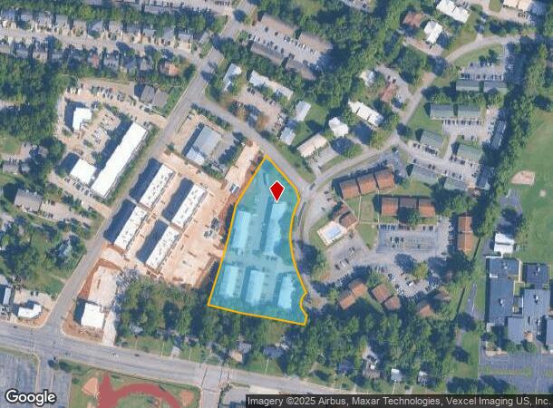  915 Brown Dr, Murfreesboro, TN Parcel Map