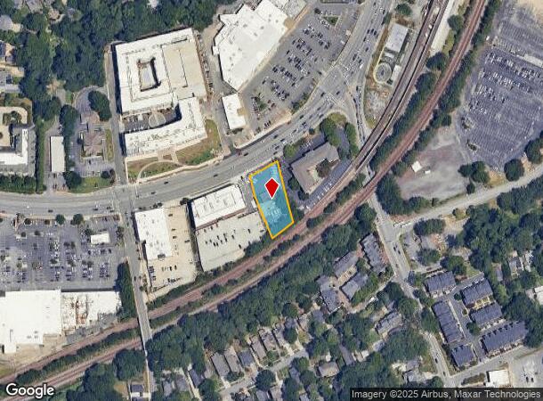 3947 Peachtree Rd Ne, Brookhaven, GA Parcel Map