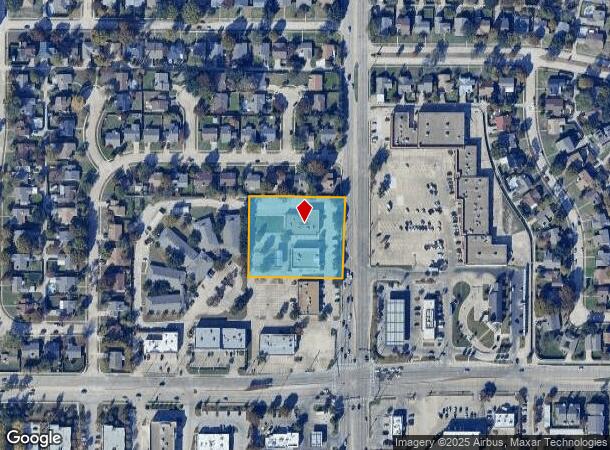  1131 N Jupiter Rd, Richardson, TX Parcel Map
