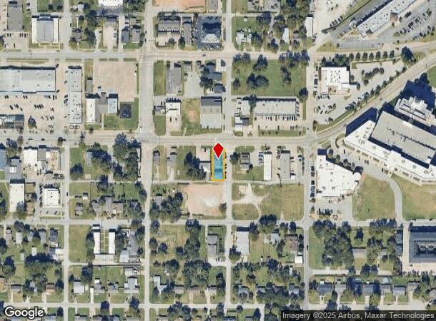  14 S 6Th St, Jenks, OK Parcel Map