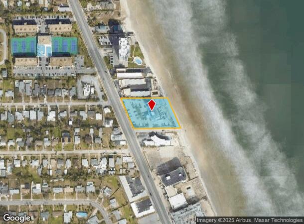  1398 N Atlantic Ave, Daytona Beach, FL Parcel Map