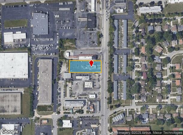 956 N York St, Elmhurst, IL Parcel Map