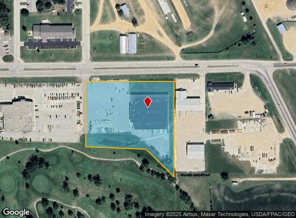 1002 7Th St Se, Pipestone, MN Parcel Map