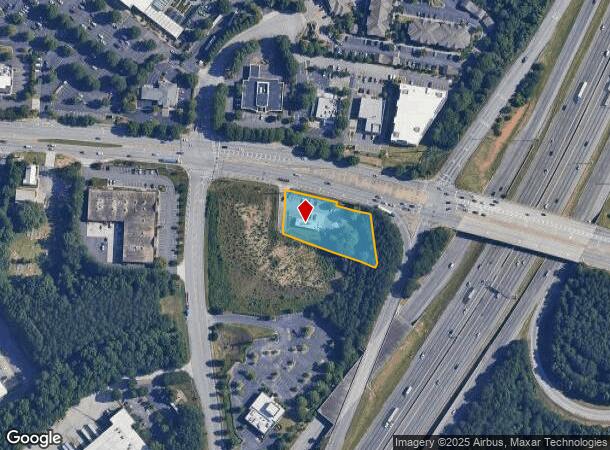 1100 Old Peachtree Rd, Duluth, GA Parcel Map