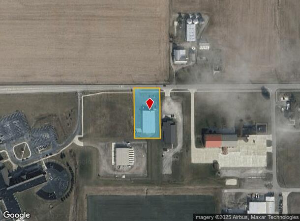 1301 W Jackson St, West Unity, OH Parcel Map