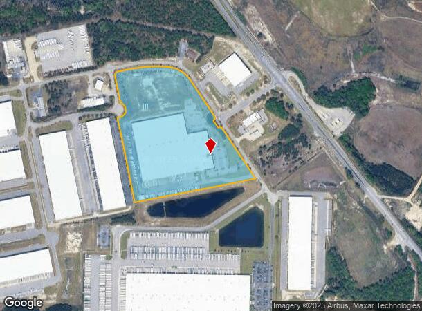 410 Foster Brothers Dr, West Columbia, SC Parcel Map