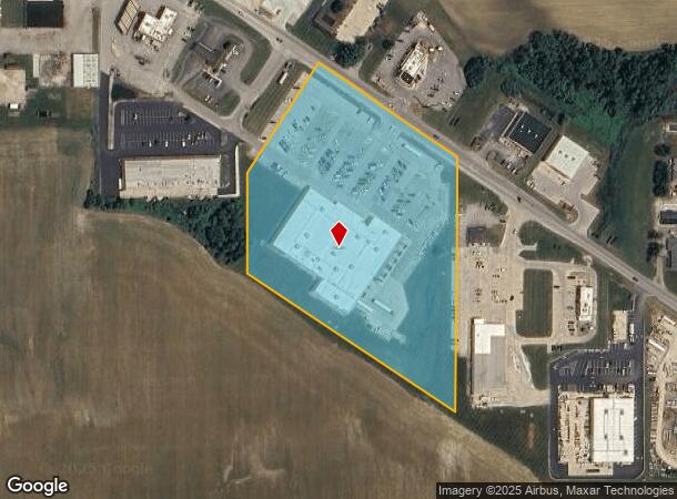  1795 E State Road 163, Clinton, IN Parcel Map