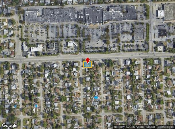  6960 Taft St, Hollywood, FL Parcel Map