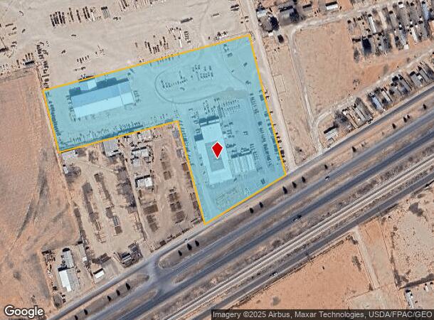  3611 E Highway 80, Midland, TX Parcel Map