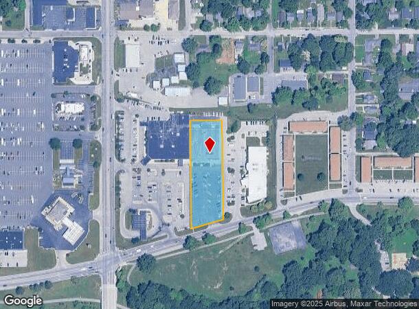 2600 W White River Blvd, Muncie, IN Parcel Map