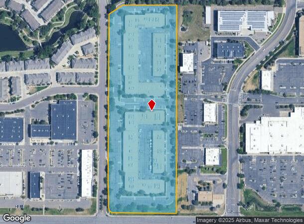  8250 S Akron St, Centennial, CO Parcel Map