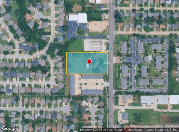 817 S Kelly Ave, Edmond, OK Parcel Map