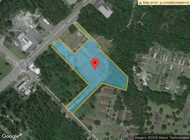  1327 W Jackson St, Thomasville, GA Parcel Map