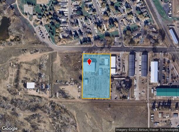 401 Hickory St, Fort Collins, CO Parcel Map