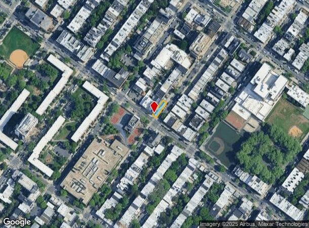  589 Knickerbocker Ave, Brooklyn, NY Parcel Map