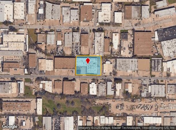  2655 Freewood Dr, Dallas, TX Parcel Map