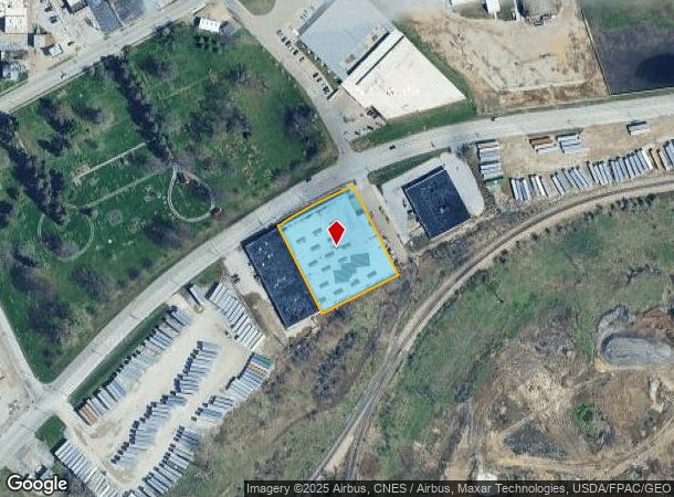 1607 W River Dr, Davenport, IA Parcel Map
