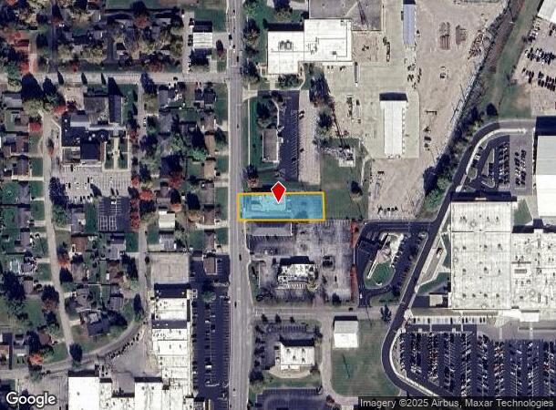 2615 Central Ave, Columbus, IN Parcel Map