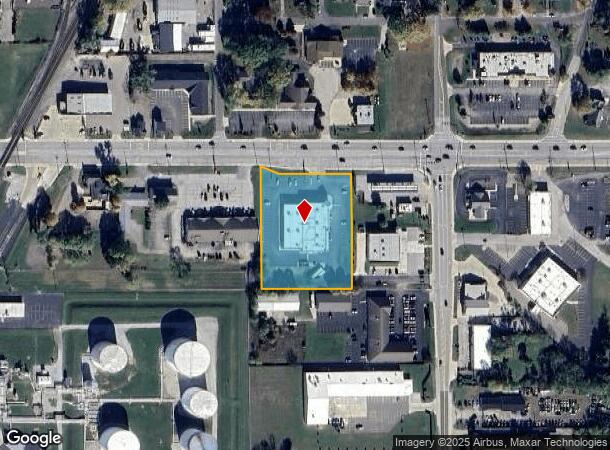 12544 Adams Rd, Granger, IN Parcel Map