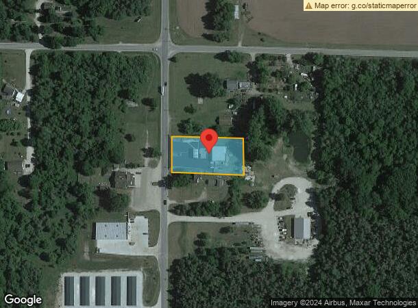  10460 S Warner Ave, Fremont, MI Parcel Map