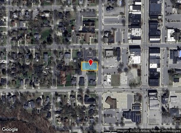 307 S Franklin St, Greenville, MI Parcel Map