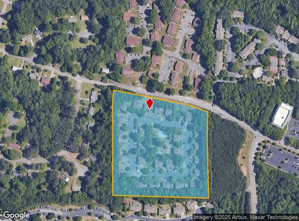 1899 Mulkey Rd, Austell, GA Parcel Map