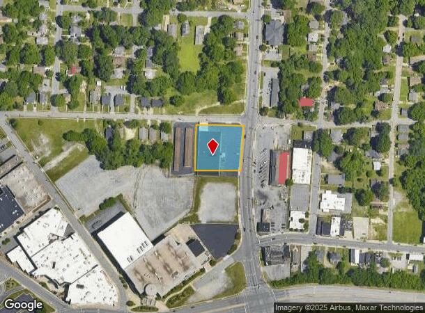  215 N Centennial St, High Point, NC Parcel Map