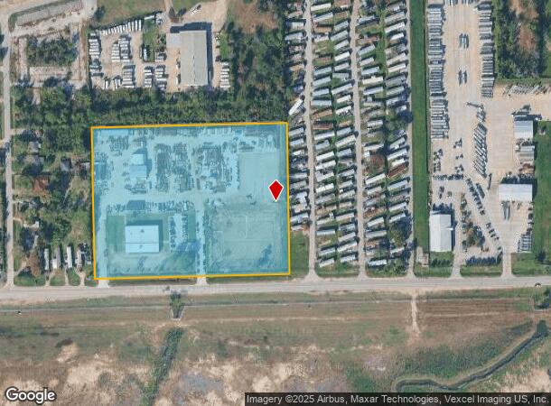 15415 Market St, Channelview, TX Parcel Map