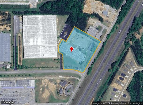  404 Fox Run Ave, Opelika, AL Parcel Map