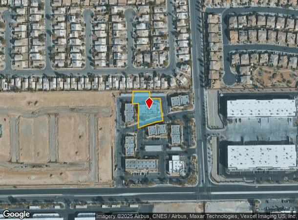  4344 W Cheyenne Ave, North Las Vegas, NV Parcel Map
