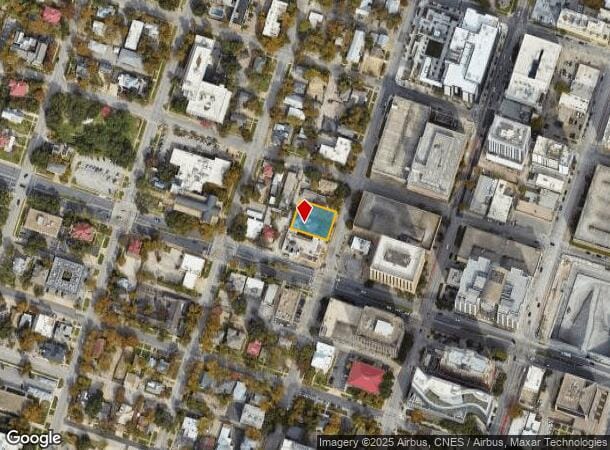  1504 San Antonio St, Austin, TX Parcel Map
