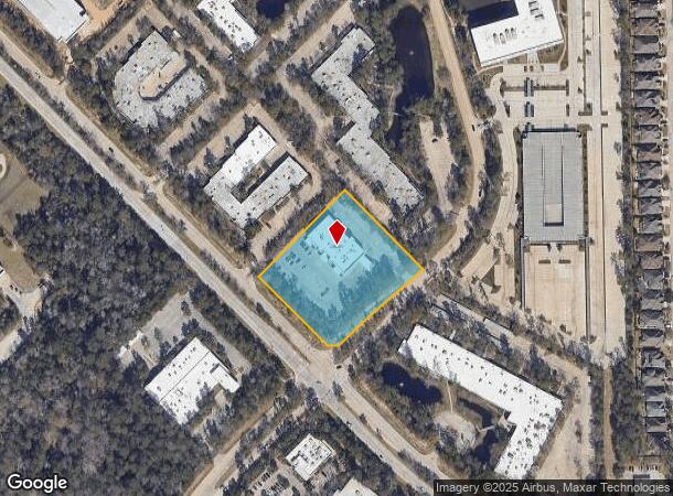 3000 Research Forest Dr, Spring, TX Parcel Map