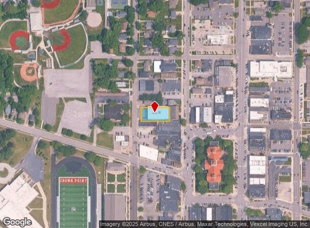  104 N Court St, Crown Point, IN Parcel Map