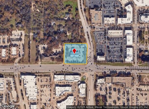 100 N Carroll Ave, Southlake, TX Parcel Map