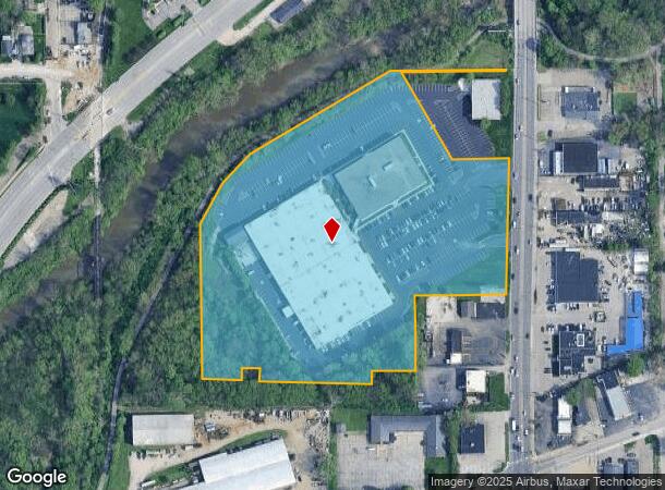  4140 N Keystone Ave, Indianapolis, IN Parcel Map