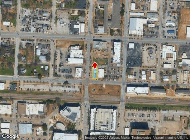  201 N Center St, Arlington, TX Parcel Map