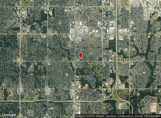  6126 S Garnett Rd E, Tulsa, OK Parcel Map